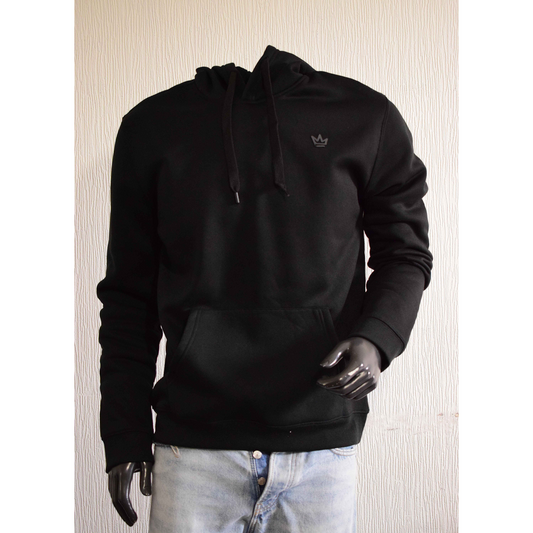 Sweat à capuche homme Chess King – Noir – L