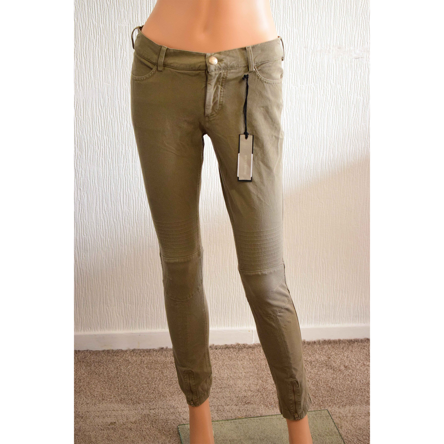 Pantalon Slim Kaki Pierre Darré 38