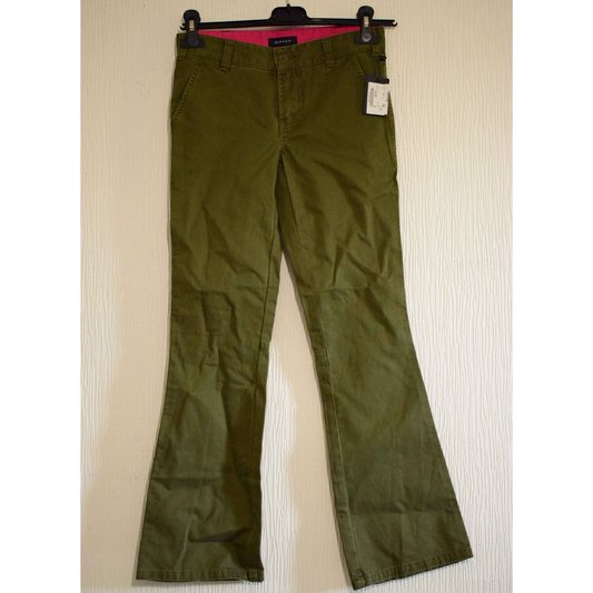 Pantalon chino coupe évasée vert olive - GANT enfants 12 Ans