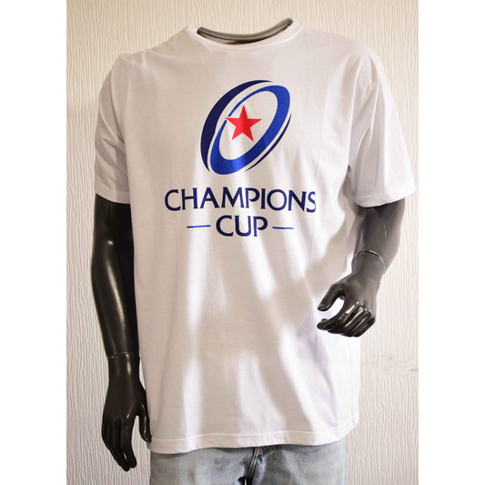 T-shirt Champions Cup Édition Premium Blanc