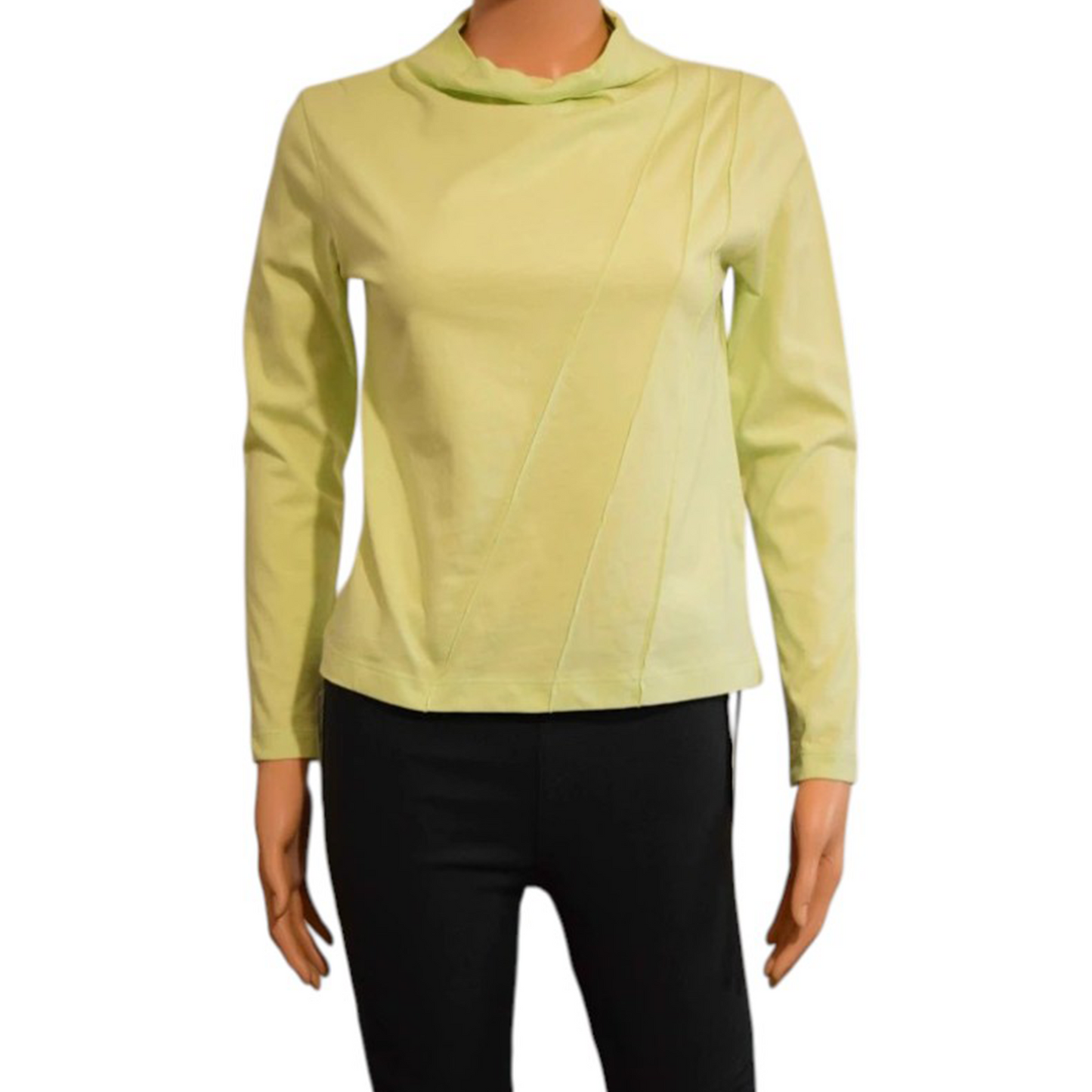 Top Col Roulé Coutures Diagonales Enfants 13-14 ans