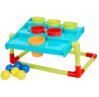 Jeu de Lancer 2-en-1 – Toss Game (Gobelet-Pong)