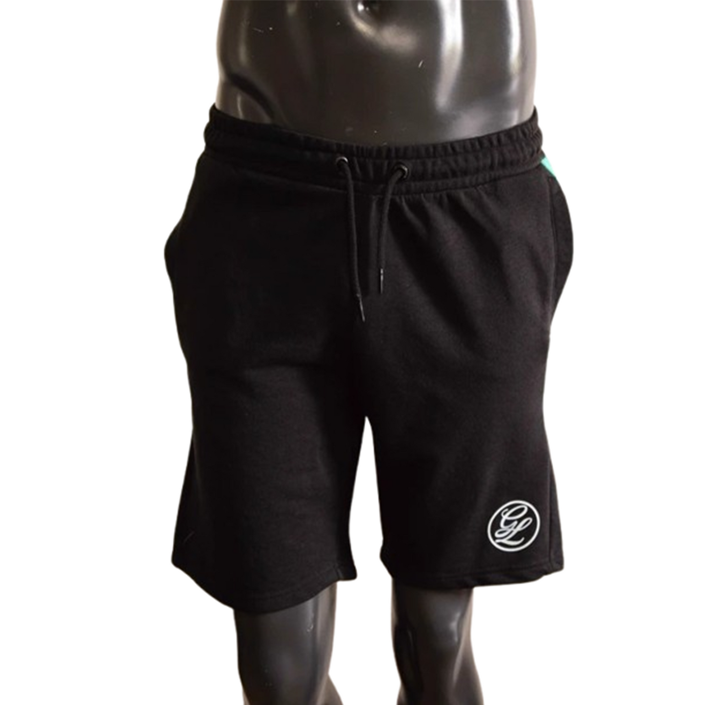 Short Molleton "Black Gym legend Mint L