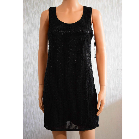 Robe femme Sophyline – Noir pailleté – Taille M