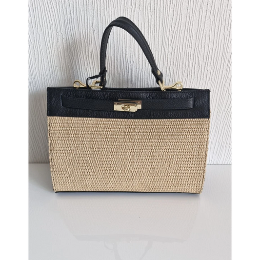 Sac à main VIMODA Beige/Noir