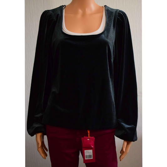 Top/Blouse Gentle fawn noir xl