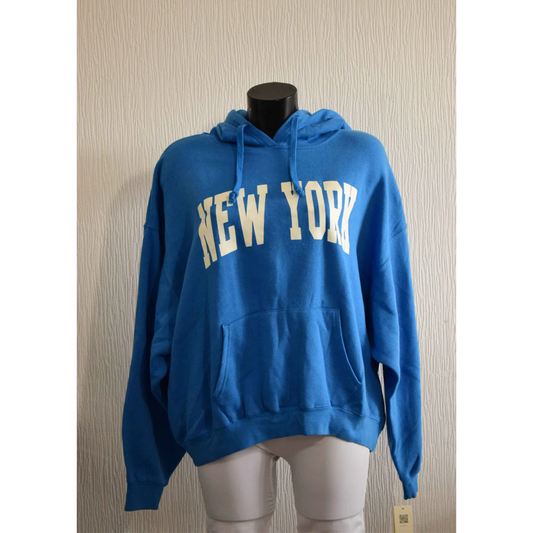 Sweat shirt new york femme bleu L