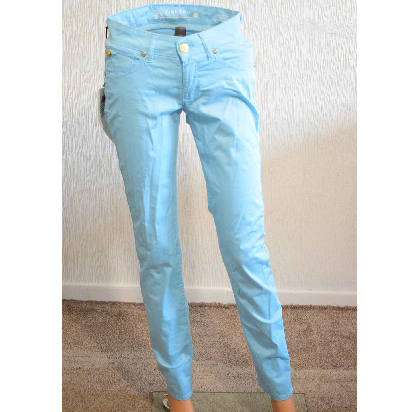 Pantalon femme Take Two – Bleu ciel – Taille S