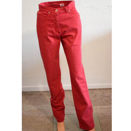 Pantalon femme Jeans Polo – Rouge – Taille 40