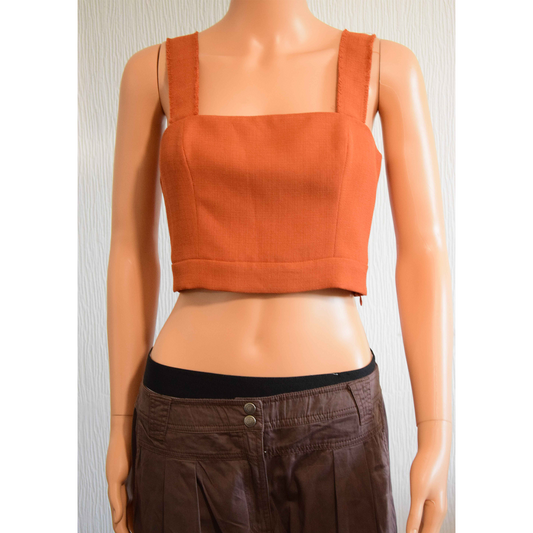 Top Bustier Lin Terracotta Cristyn & co S
