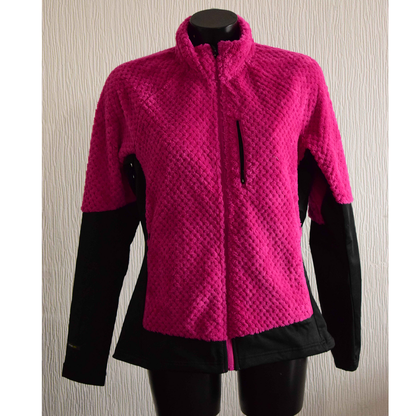 Veste halti imperméable Noir/Fuchsia