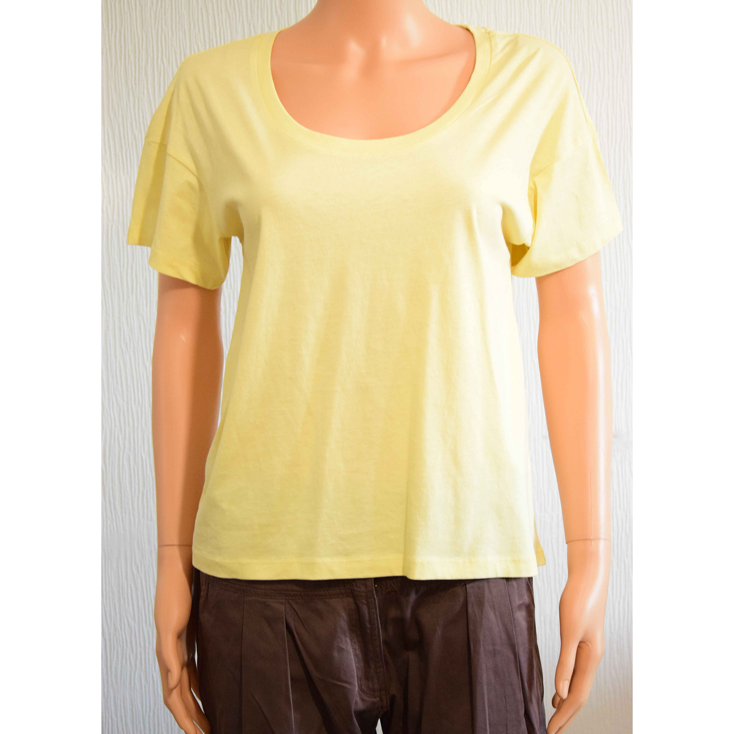 T-shirt femme jaune xs