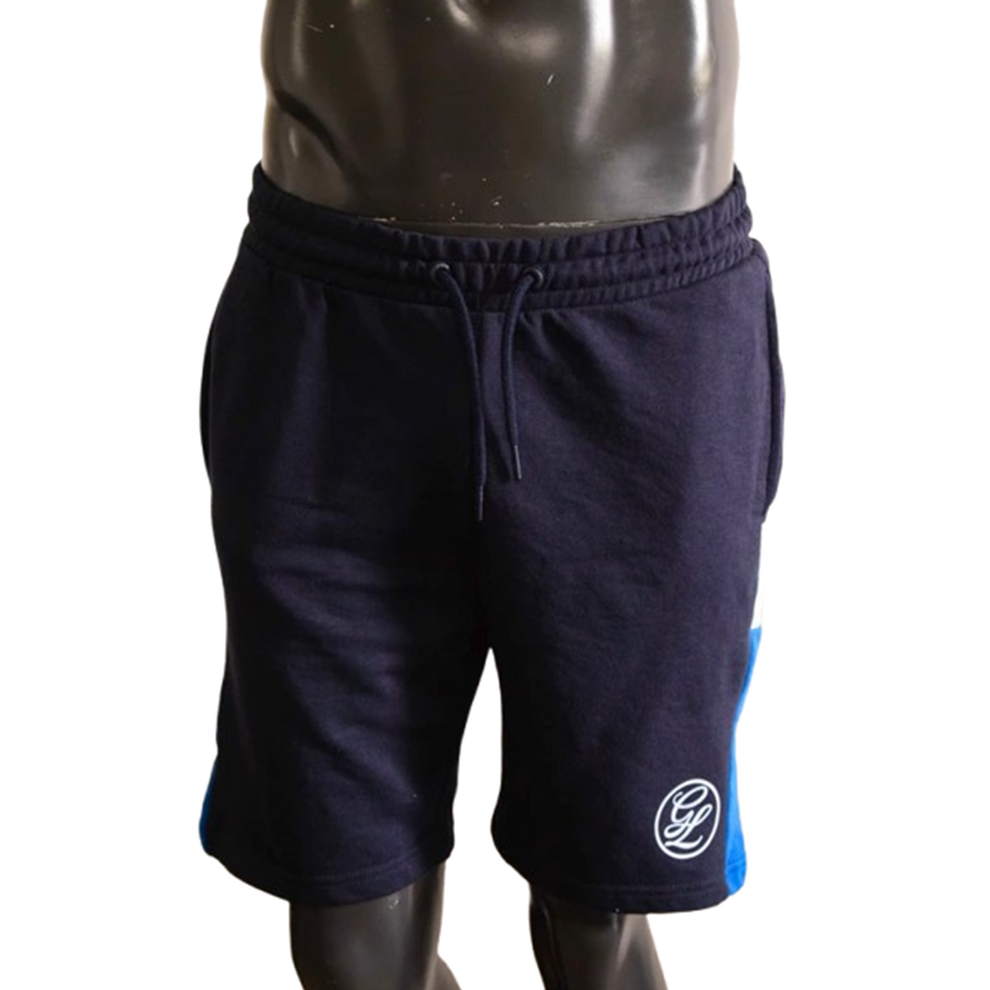 Short Jogging Bleu Marine GL – Bandes Latérales L