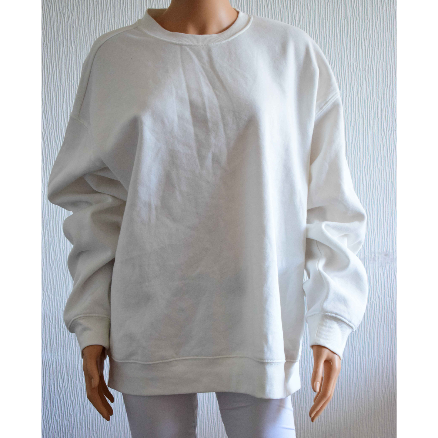 Sweat femme Ardene – Blanc cassé – Taille XL