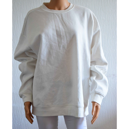 Sweat femme Ardene – Blanc cassé – Taille XL
